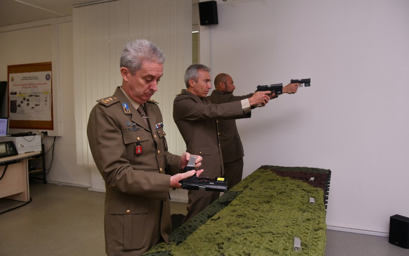 Visit from the Training Command and Application School of the Army – Italy, July 13th 2022