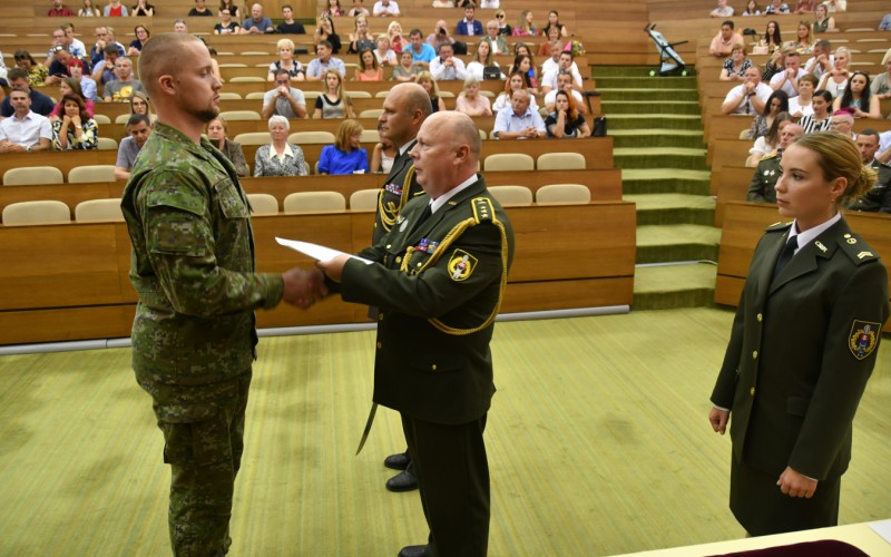 Completion of University Graduates Officers’ Course, July 14th 2022