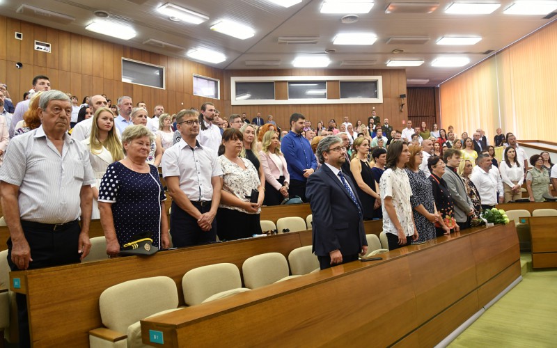Academic graduation ceremony of bachelor’s degree students, July 15th 2022