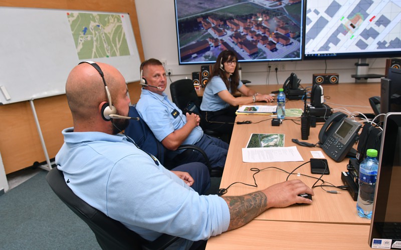 Hasičský zbor cvičil v AOS, 18. 07. 2022