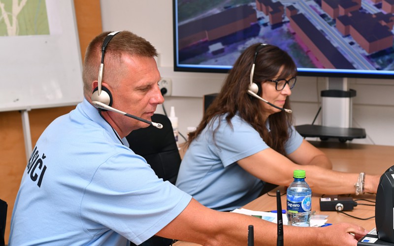 Hasičský zbor cvičil v AOS, 18. 07. 2022