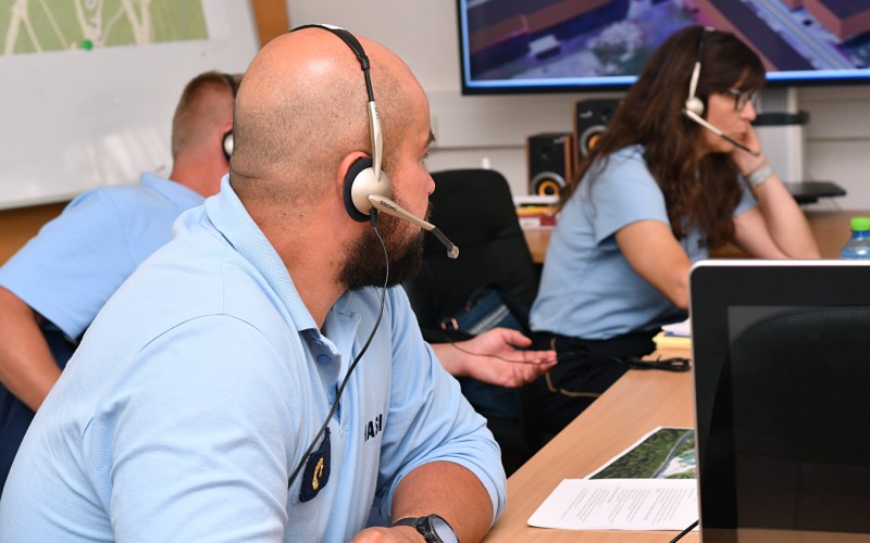 Hasičský zbor cvičil v AOS, 18. 07. 2022