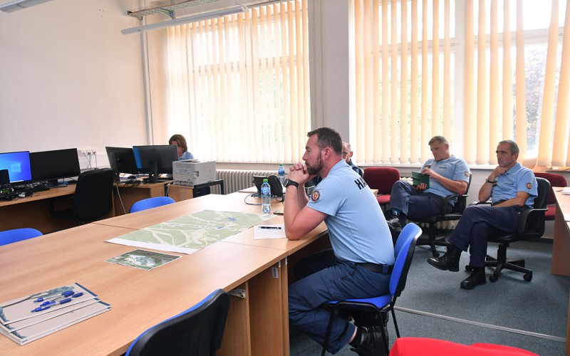 Hasičský zbor cvičil v AOS, 18. 07. 2022