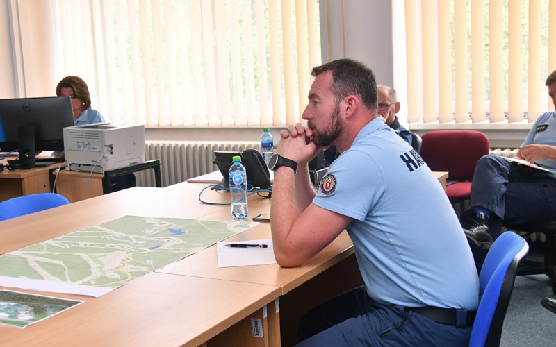 Hasičský zbor cvičil v AOS, 18. 07. 2022