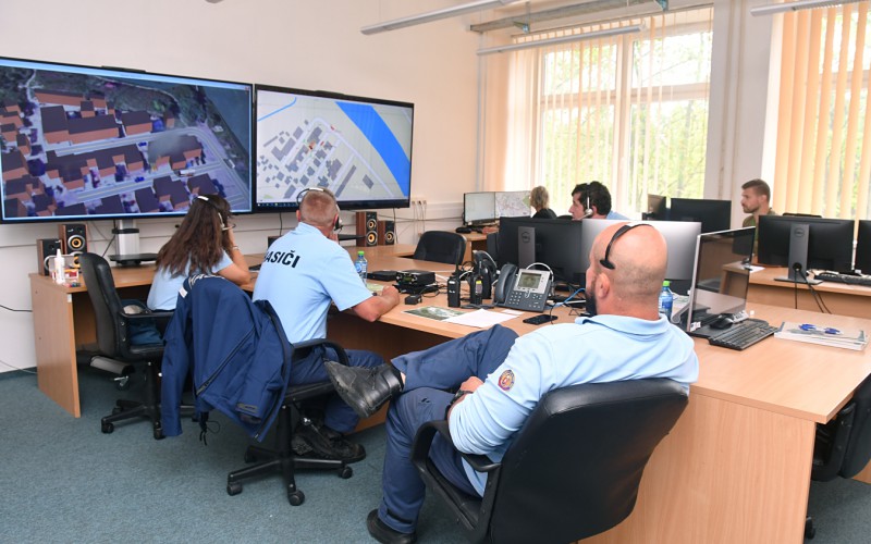 Hasičský zbor cvičil v AOS, 18. 07. 2022