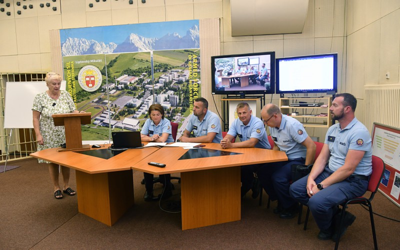 Hasičský zbor cvičil v AOS, 18. 07. 2022