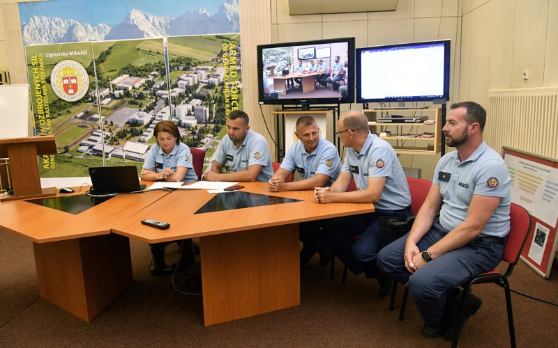 Hasičský zbor cvičil v AOS, 18. 07. 2022