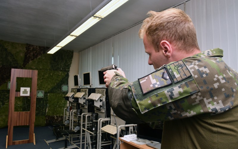 Field training of 1st year cadets, July 18th 2022