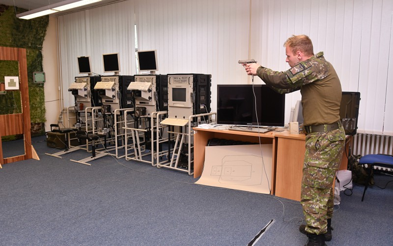 Field training of 1st year cadets, July 18th 2022