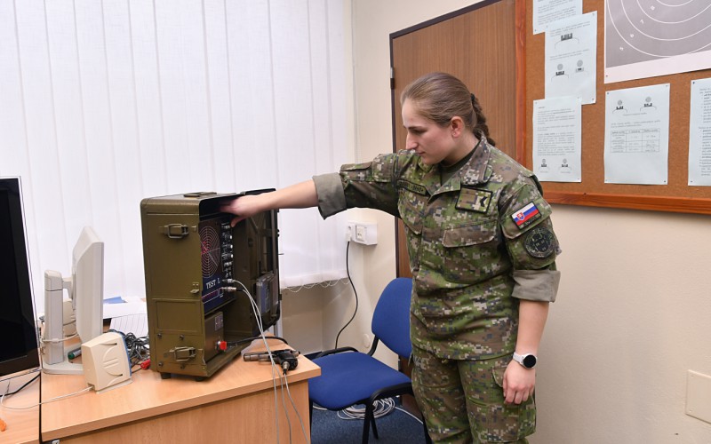 Field training of 1st year cadets, July 18th 2022