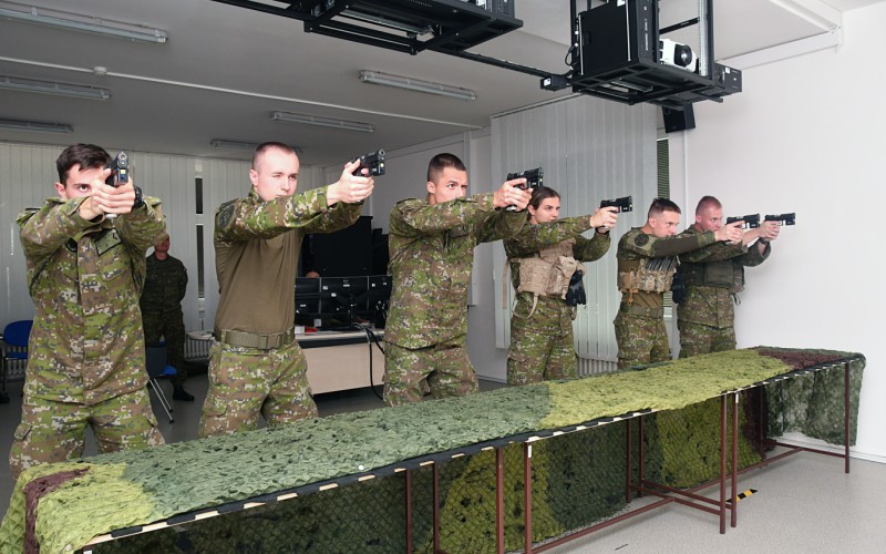 Field training of 1st year cadets, July 18th 2022