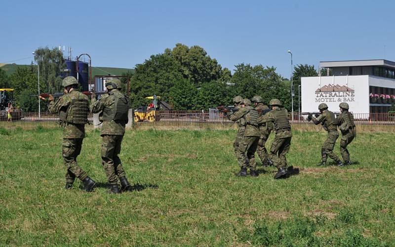 Field training of 1st year cadets, July 18th 2022