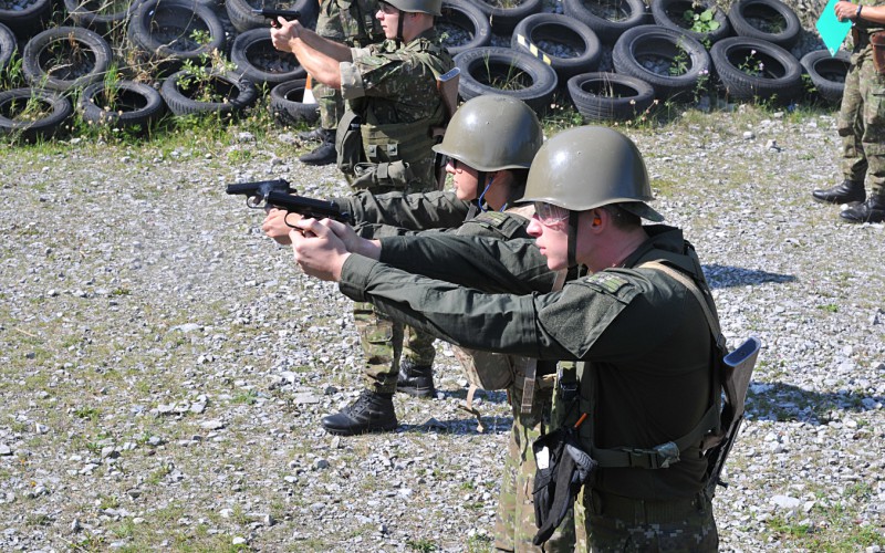 Field training of 1st year cadets, July 18th 2022