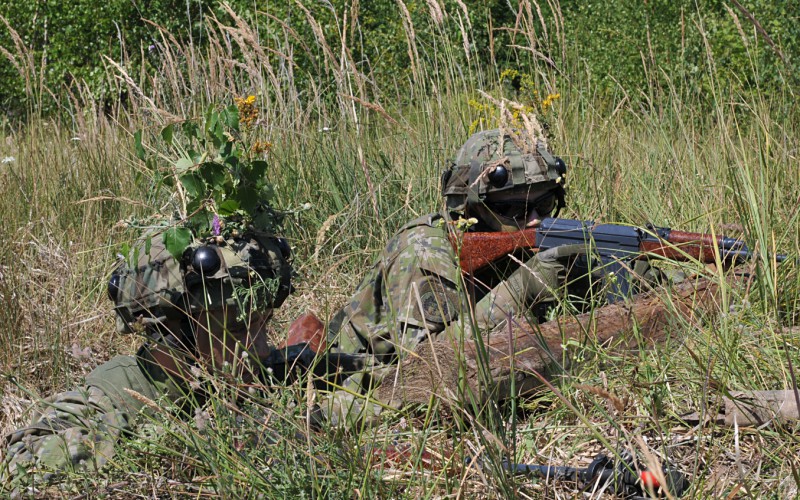 Field training of 3rd year cadets, Kamenica nad Cirochou, July 21st 2022