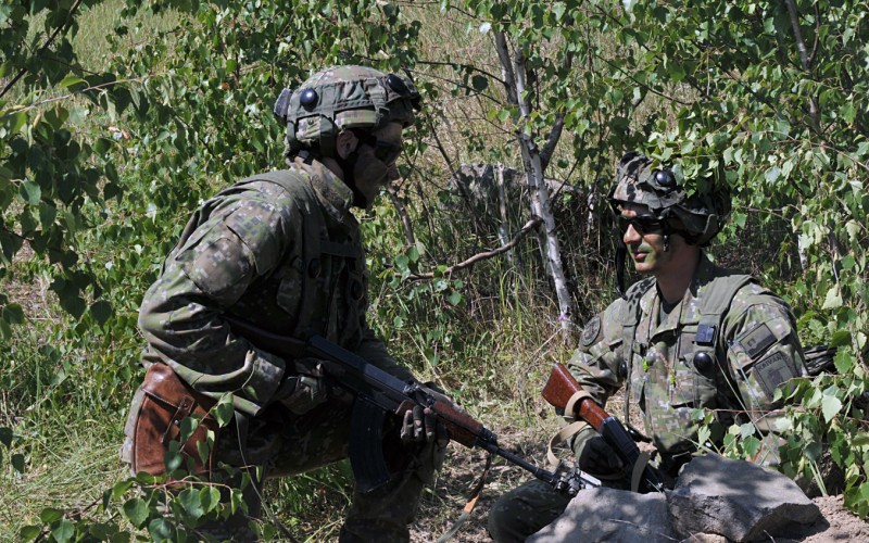 Field training of 3rd year cadets, Kamenica nad Cirochou, July 21st 2022