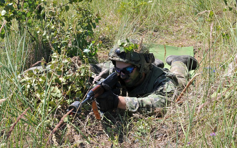 Field training of 3rd year cadets, Kamenica nad Cirochou, July 21st 2022