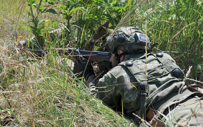 Field training of 3rd year cadets, Kamenica nad Cirochou, July 21st 2022