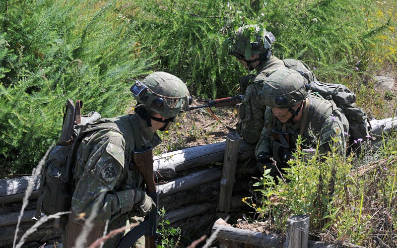 Field training of 3rd year cadets, Kamenica nad Cirochou, July 21st 2022