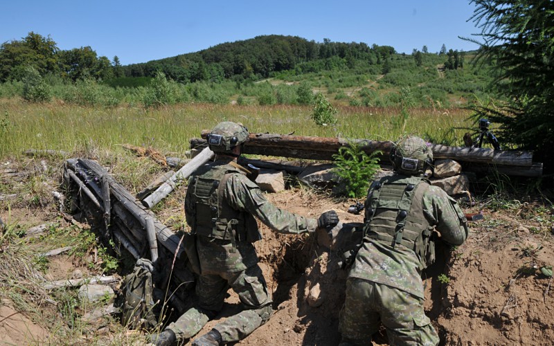 Field training of 3rd year cadets, Kamenica nad Cirochou, July 21st 2022