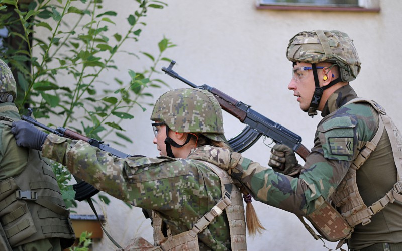 Field training of 2nd year cadets, July 22nd 2022