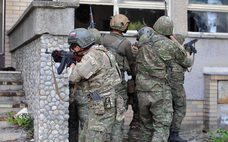 Field training of 2nd year cadets, July 22nd 2022