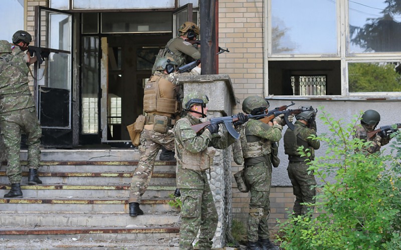 Field training of 2nd year cadets, July 22nd 2022