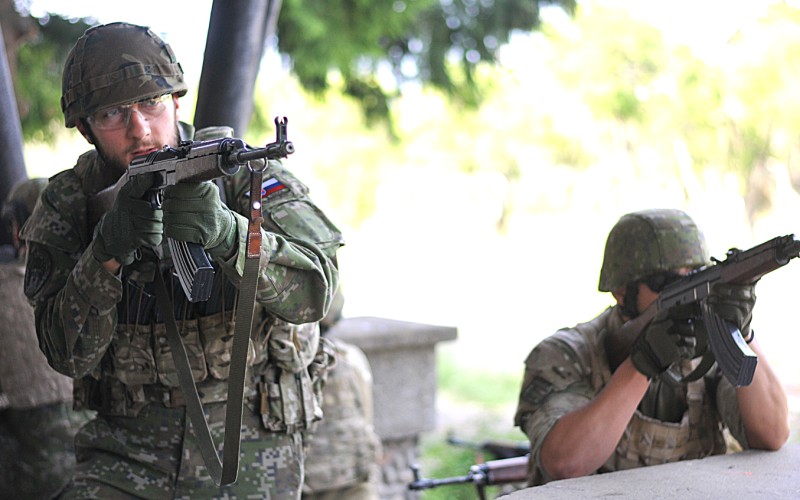 Field training of 2nd year cadets, July 22nd 2022