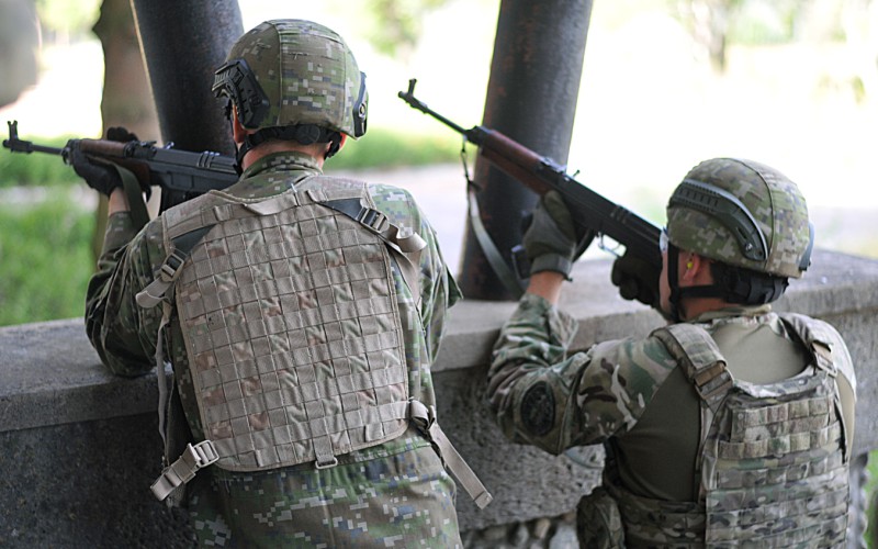 Field training of 2nd year cadets, July 22nd 2022