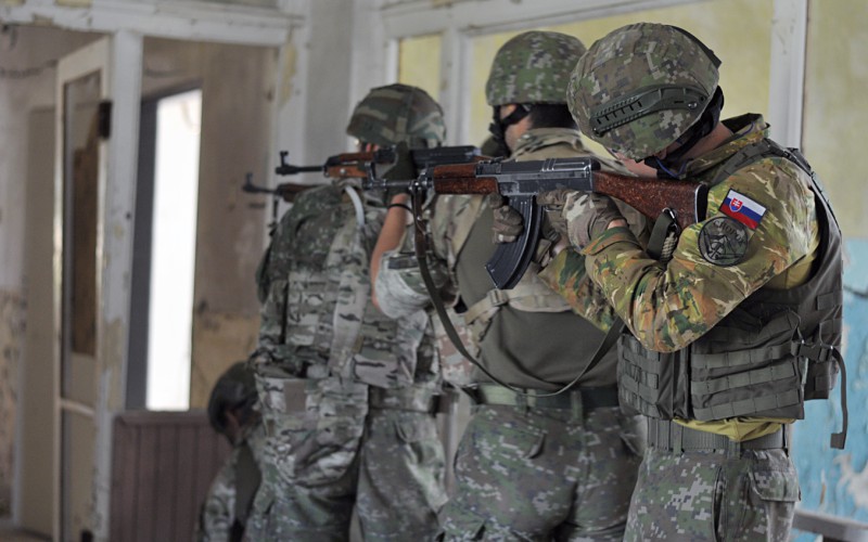 Field training of 2nd year cadets, July 22nd 2022