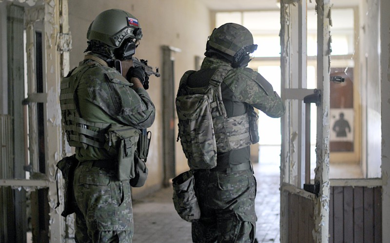 Field training of 2nd year cadets, July 22nd 2022