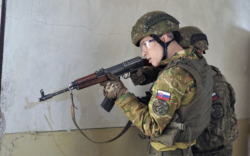 Field training of 2nd year cadets, July 22nd 2022