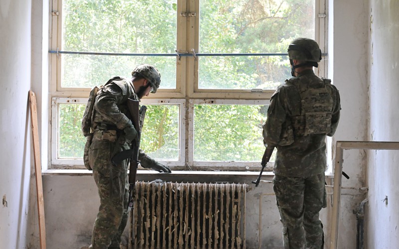 Field training of 2nd year cadets, July 22nd 2022