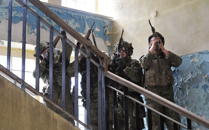 Field training of 2nd year cadets, July 22nd 2022