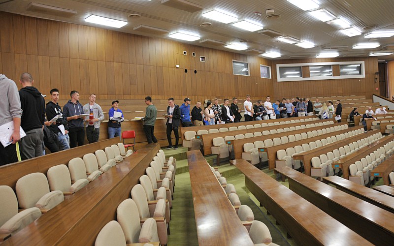 Arrival of new AFA cadets, August 1st 2022