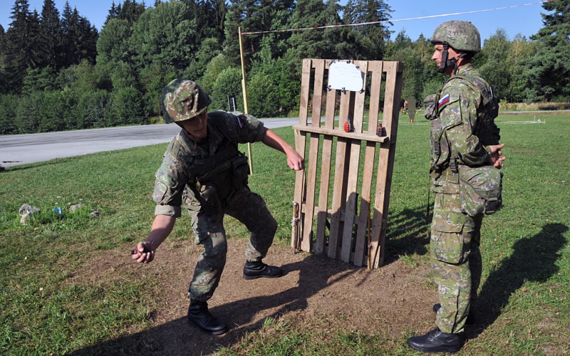 Basic training of cadets, Sučany, August 25th 2022
