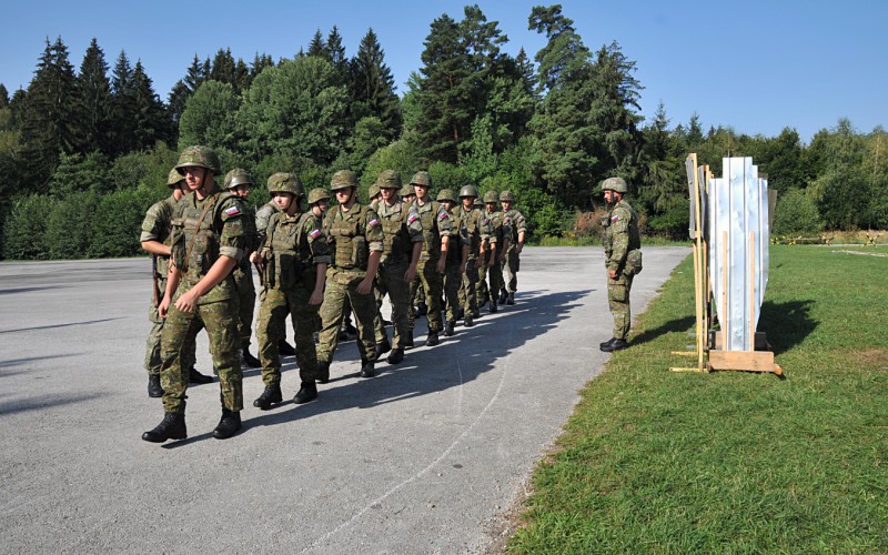 Basic training of cadets, Sučany, August 25th 2022