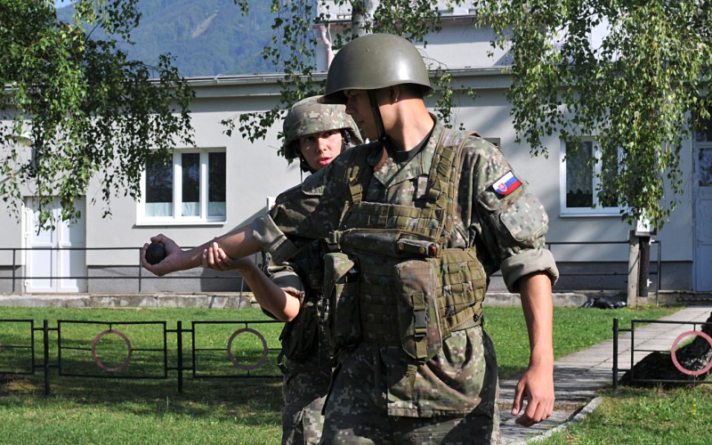 Basic training of cadets, Sučany, August 25th 2022