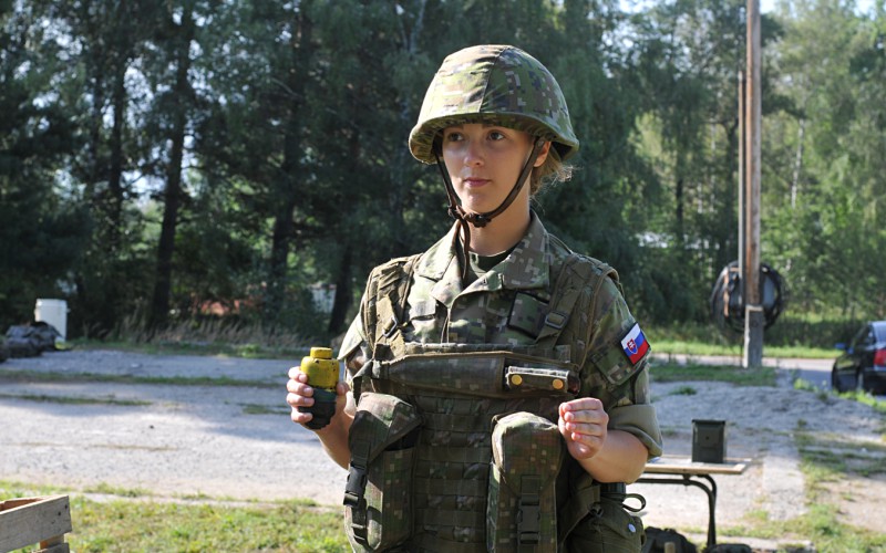 Basic training of cadets, Sučany, August 25th 2022