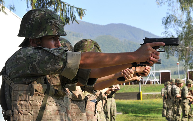 Basic training of cadets, Sučany, August 25th 2022