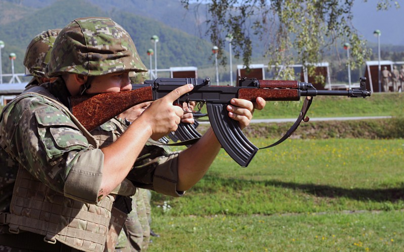 Basic training of cadets, Sučany, August 25th 2022
