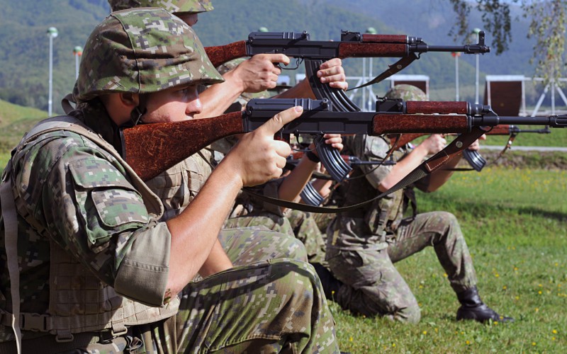 Basic training of cadets, Sučany, August 25th 2022