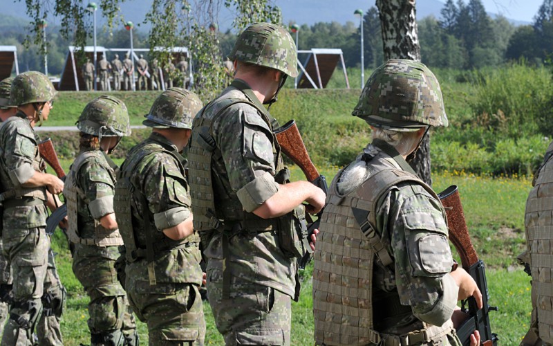 Basic training of cadets, Sučany, August 25th 2022