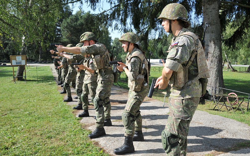 Basic training of cadets, Sučany, August 25th 2022