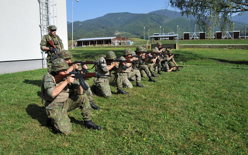 Basic training of cadets, Sučany, August 25th 2022