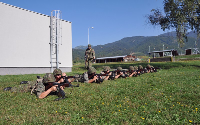 Basic training of cadets, Sučany, August 25th 2022