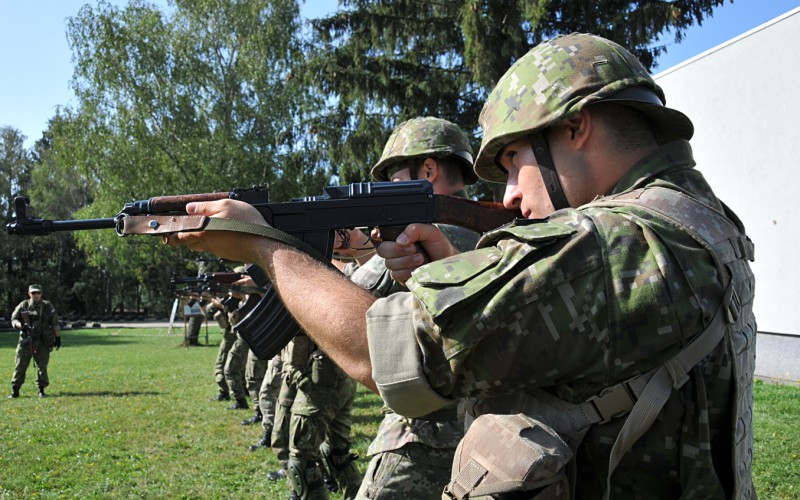 Basic training of cadets, Sučany, August 25th 2022