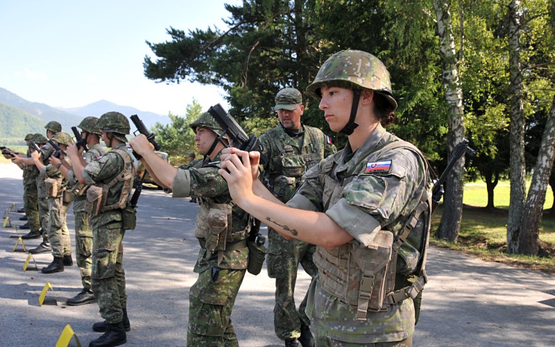 Basic training of cadets, Sučany, August 25th 2022