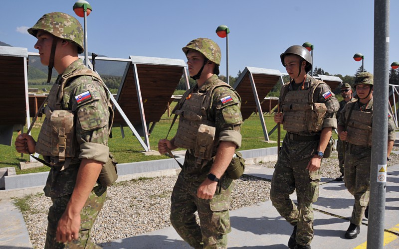 Basic training of cadets, Sučany, August 25th 2022