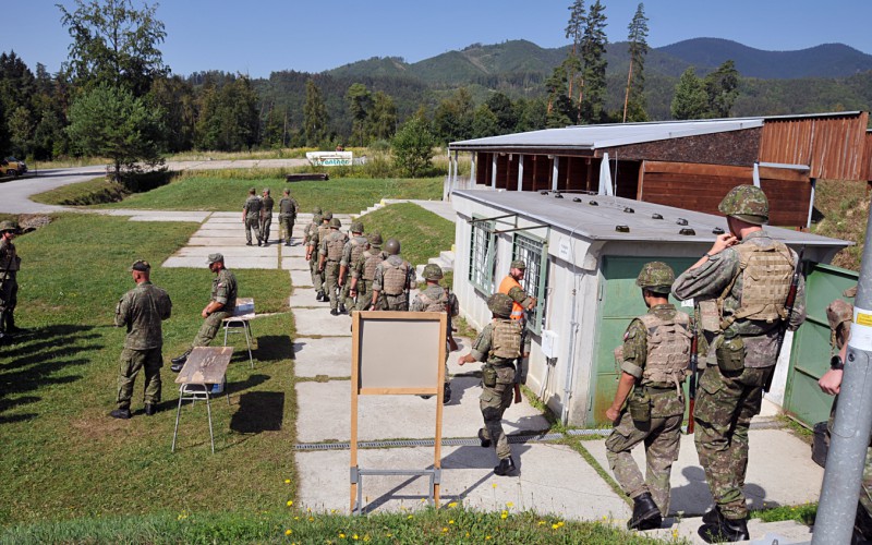 Basic training of cadets, Sučany, August 25th 2022