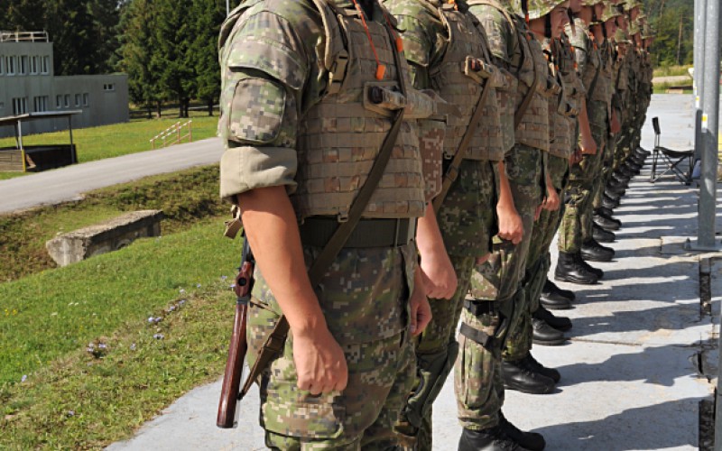 Basic training of cadets, Sučany, August 25th 2022